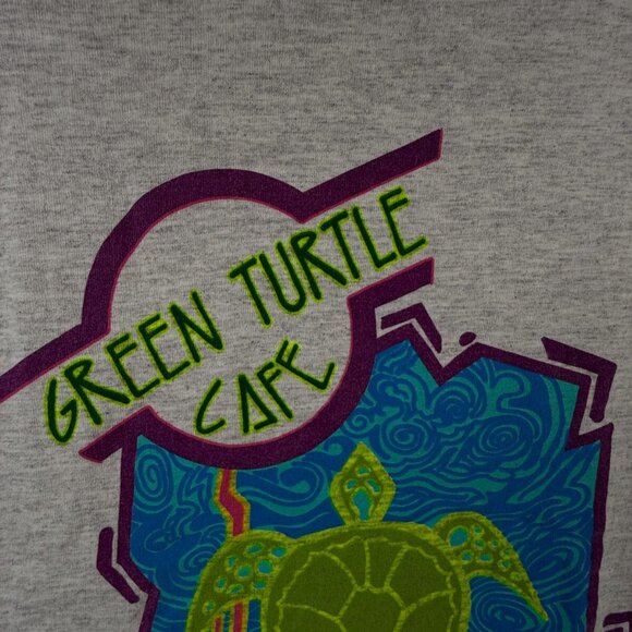 VTG 1989 Bahamas T-shirt XL Tropical USA Made Graphic Turtle Travel Vacation - Picture 11 of 15